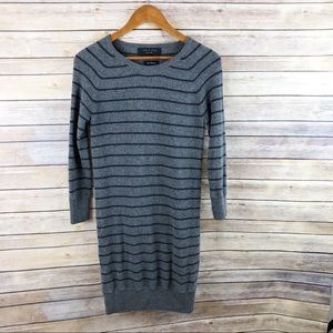 Rag & Bone Putney Cashmere Striped Sweater Dress S